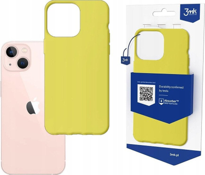 Mbulesë matte 3MK për Apple iPhone 14 Max, TPU i butë, bojë lime