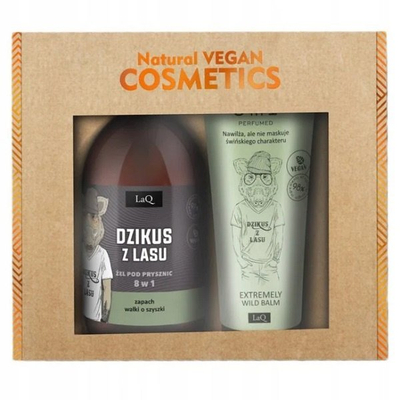 Сет за тело LaQ Wild Forest, гел за туширање 500ml, балсам за тело 200ml