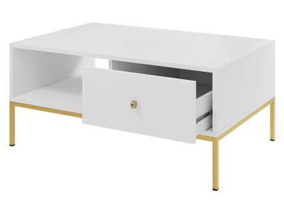 Tavolinë për kafe Tonkor Gold TL104 (104 x 46 x 68)