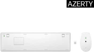 Set tastierë dhe maus HP 650 Wireless, e bardhë