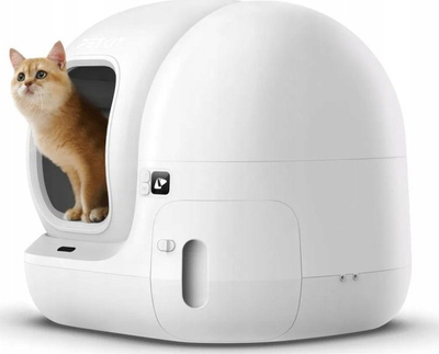 Kuti automatike rëre për mace PetKit Pura Max 2.0, vetëpastruese, me aplikacion, e bardhë