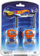 Set walkie talkie për fëmijë Hot Wheels 42001, 2 copë, mbi 6 vjeç, blu e portokalli