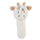 Loder me zhurme Rattle Giraffe - 14 cm - Teddy Ecru