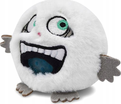 Lodër antistres PBJ Plush Toy Yeti, 8cm, top pelushi, e bardhë