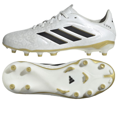 Фудбалски копачки adidas Copa Pure III League FG MG Jr JR2887, за деца, бели