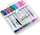 Markera whiteboard Springos Pentel, set 8 copë, ngjyra të ndryshme