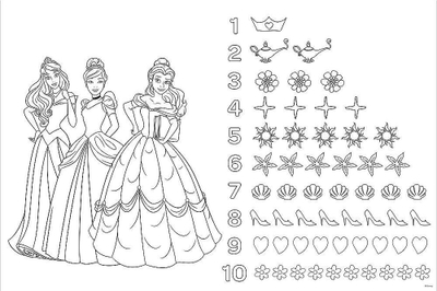 Puzzle XXL Trefl Disney Princess, 24 copë, shumëngjyrësh