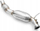 Downpipe me muffler BMW E81 E87 E82 E88 N47, 2006-2013, çelik inox