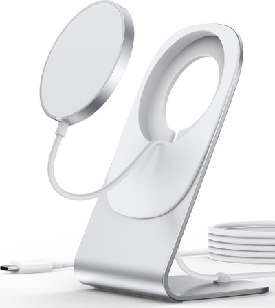 Karikues pa tela magnetik Choetech T517 F, 15W, me kabllo USB C, i zi