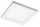 Panel LED GTV MOZA, 12W, 18x18cm, i bardhë