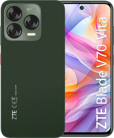 Телефон ZTE Blade V70 Vita, 128GB, Dual SIM, зелена Jade