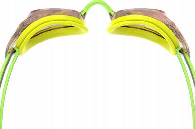Syze noti Speedo Vanquisher 3.0 Mirror, për të rritur, të verdha jeshile