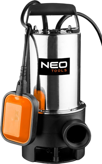 Pompa zhytse për ujëra të ndotura, 1100W, 18 000 L/orë, gri