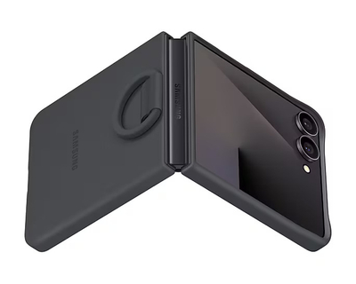 Mbështjellës silikoni me unazë për Samsung Galaxy Z Flip 7