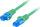 Kabllo rrjeti Lanberg Patchcord CAT.6A S FTP LSZH, 1m, 500MHz, jeshile