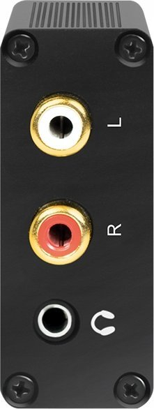 Konvertues audio LogiLink CA0101, Coaxial Toslink në analog L R, i zi