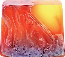Sapun trupi Bomb Cosmetics Caiperina, 100 g, erë limeti