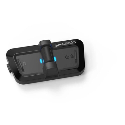 Систем за комуникација за кациги Cardo Packtalk Outdoor, блутут, безжичен, црн