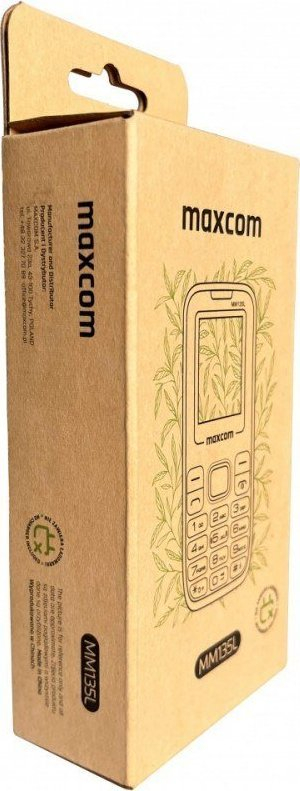 Telefoni Maxcom MM135L, me dy numra (Dual SIM), USB C, i zi