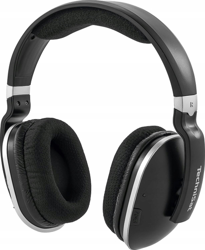 Kufje pa tela TechniSat Stereoman 2, DAB+, FM, të zeza