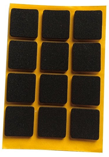 Jastëk ngjitës Alphacool, 2.5 mm, 20 x 20 mm, i zi