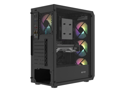 Kasë PC Genesis Fury SHOBO, e zezë