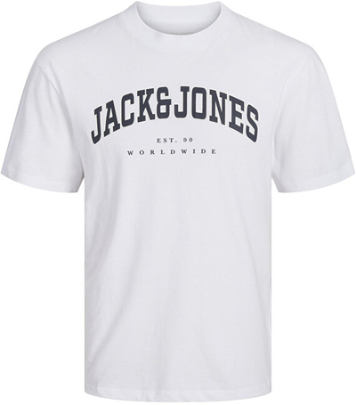 Maicë për meshkuj Jack & Jones, e bardhë