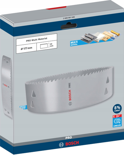 Sharrë rrethore Bosch Pro Multi Material, 177mm, HSS