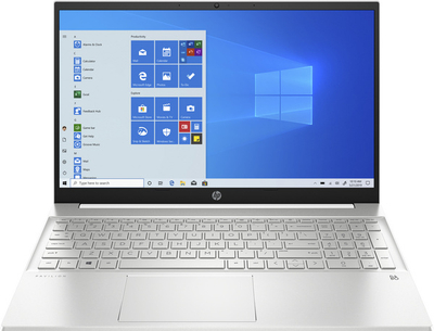Laptop HP Pavilion 15-eh1304nw, 15.6'', AMD 5500U, 8GB RAM, 512GB SSD, AMD Radeon Graphics, i argjendtë