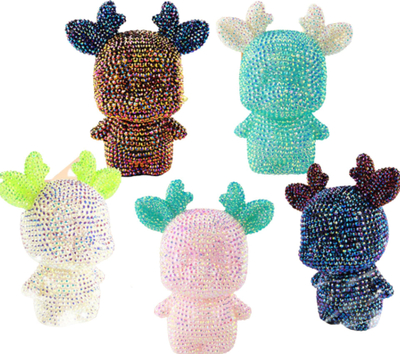Set mozaik me diamant Art Set Little Deer, për kalamaj 6+, shumëngjyrësh
