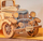 Puzzle druri Robotime Rolife ROETG504, makinë vintage 3D, model klasik, ngjyrë druri natyrale