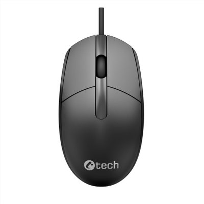 Глушец C-TECH WM-10, со кабел USB, црн