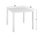 Set Tavolinë + 2 karrige alumini HM10597.01, bardhë