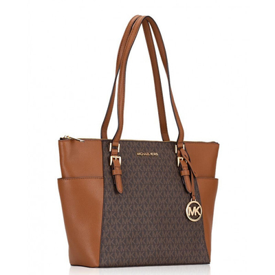 Çantë dore Michael Kors Charlotte Signature 193599717098, e kaftë