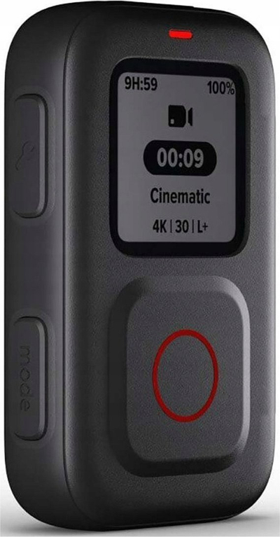 Telekomandë GoPro The Remote, Bluetooth, nuk e merr uji deri në 5 m, e zezë