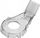 Adapter pluhuri Bosch për GMF 1600 GOF 1600 CE, 165mm, plastik, gri