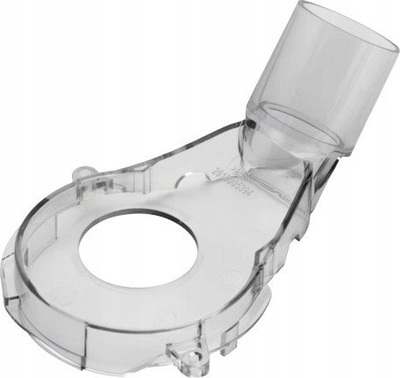 Adapter pluhuri Bosch për GMF 1600 GOF 1600 CE, 165mm, plastik, gri