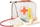 Set loje doktori Egmont Toys Doctor's Suitcase, me aksesorë, për kalamaj, i bardhë