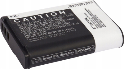 Bateri kamerë Cameron Sino EN-EL23, 1700mAh, Li-ion, e zezë