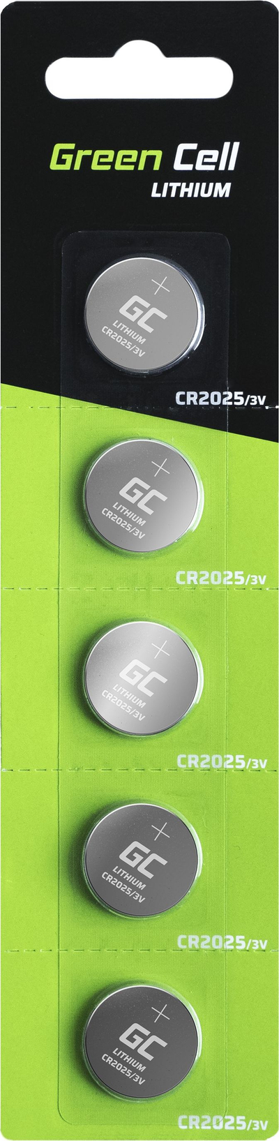 Bateri Green Cell CR2025 160mAh, 5 copë