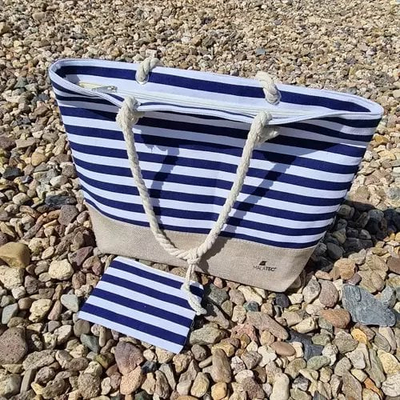 Çantë plazhi Malatec Beach 21157, për piknik dhe udhëtime, shumëngjyrëshe