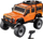 Makine lodër me pult SUV Off Road, 4x4, goma të mëdha, portokalli
