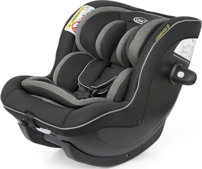 Ullëse makine Graco Ascent i-Size, 40–105 cm, Isofix, e zezë