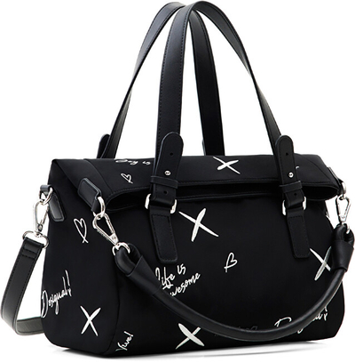 Çantë dore Desigual Ekix Loverty 23SAXY272000, e zezë