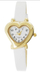 Ora për fëmijë Perfect Communion Heart, kuarc, rrip lëkure, e bardhë