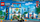 Lodër ndërtuese LEGO City Police Training Academy 60372, set ndërtimi policie, 6+ vjeç, shumëngjyrëshe