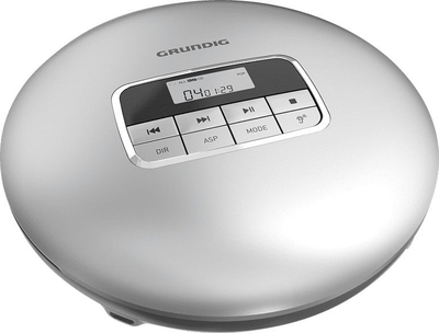 CD player Grundig GCDP 8500 portativ, argjendtë e zi