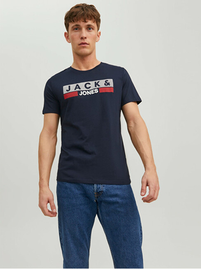 Maicë Jack&Jones JJECORP Slim Fit, e kaltër