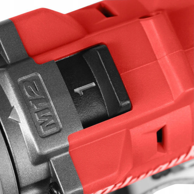 Trapano vidhosëse Milwaukee M12 FDD2-0, 12V, brushless, e kuqe