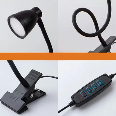 Llambë tavoline ATL LED, USB, e zezë
